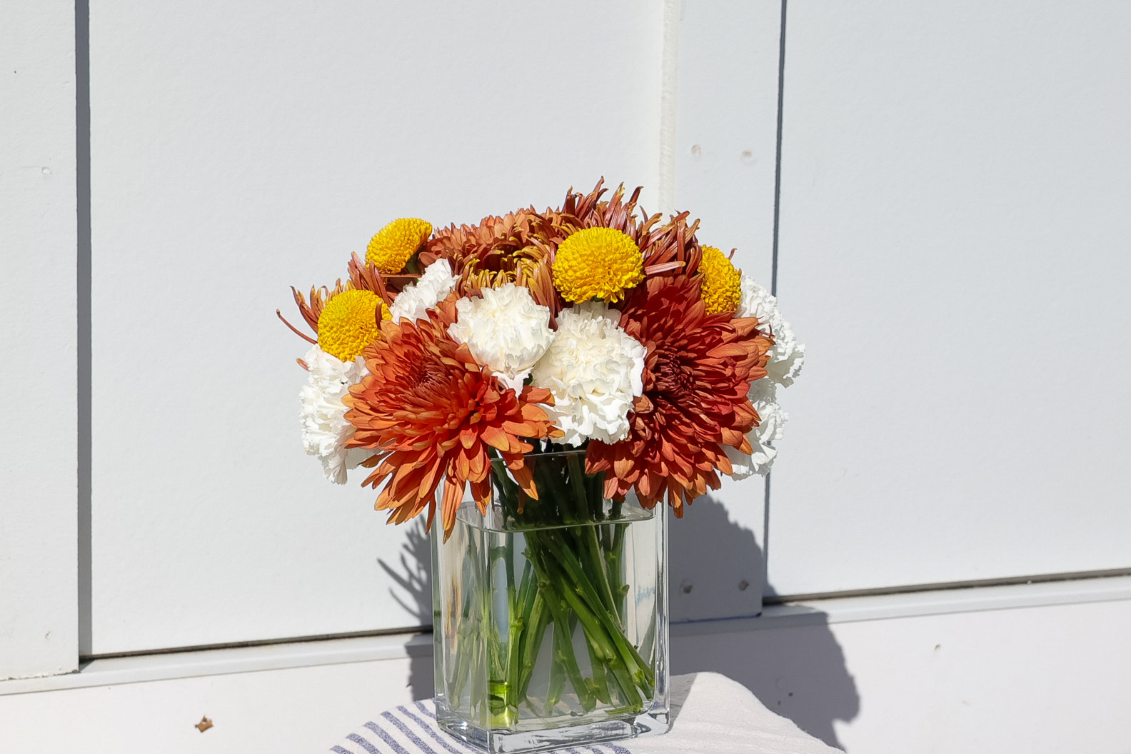 Autumn palette study – texture and contrast exploration