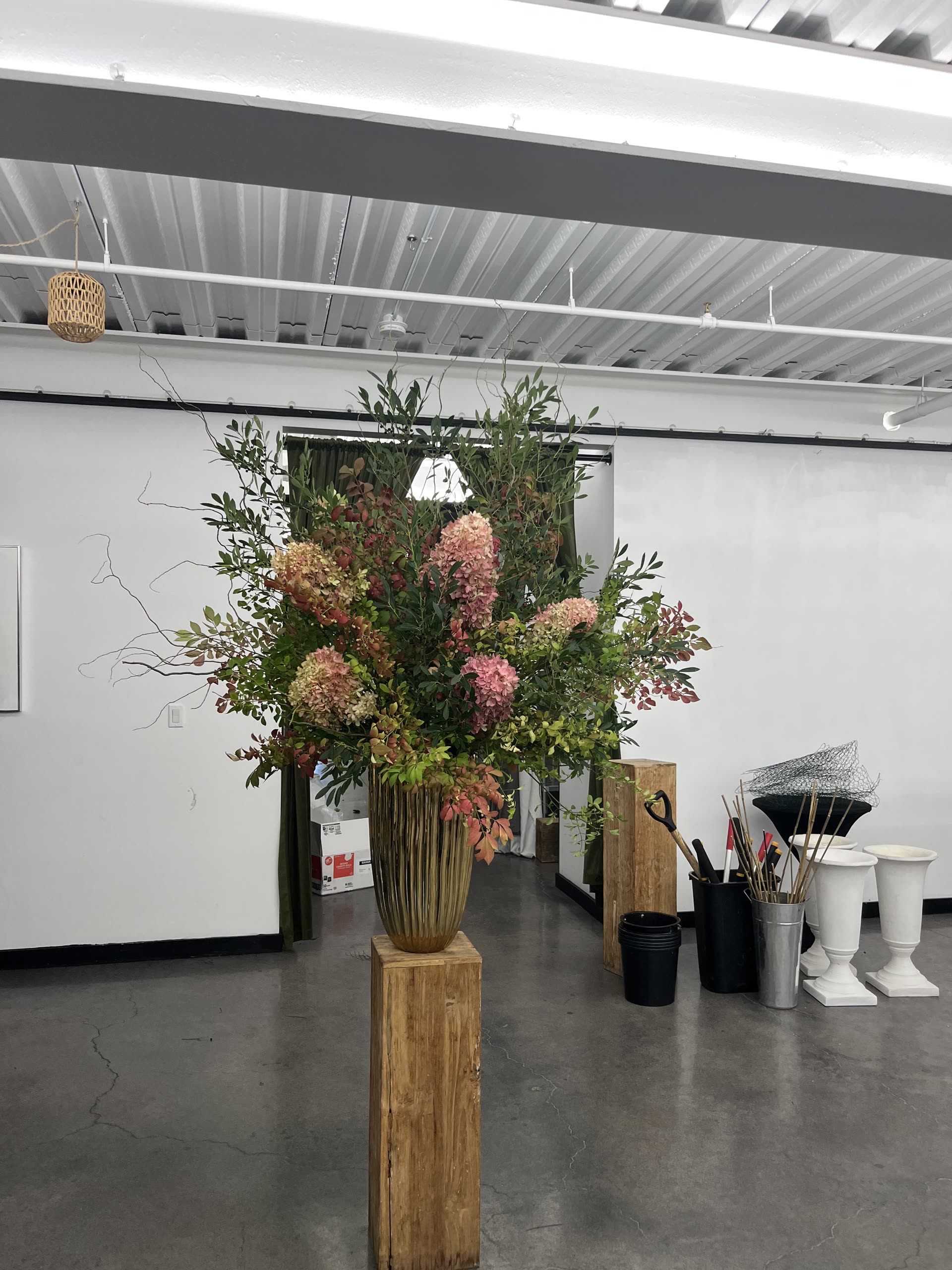 Large-scale installation